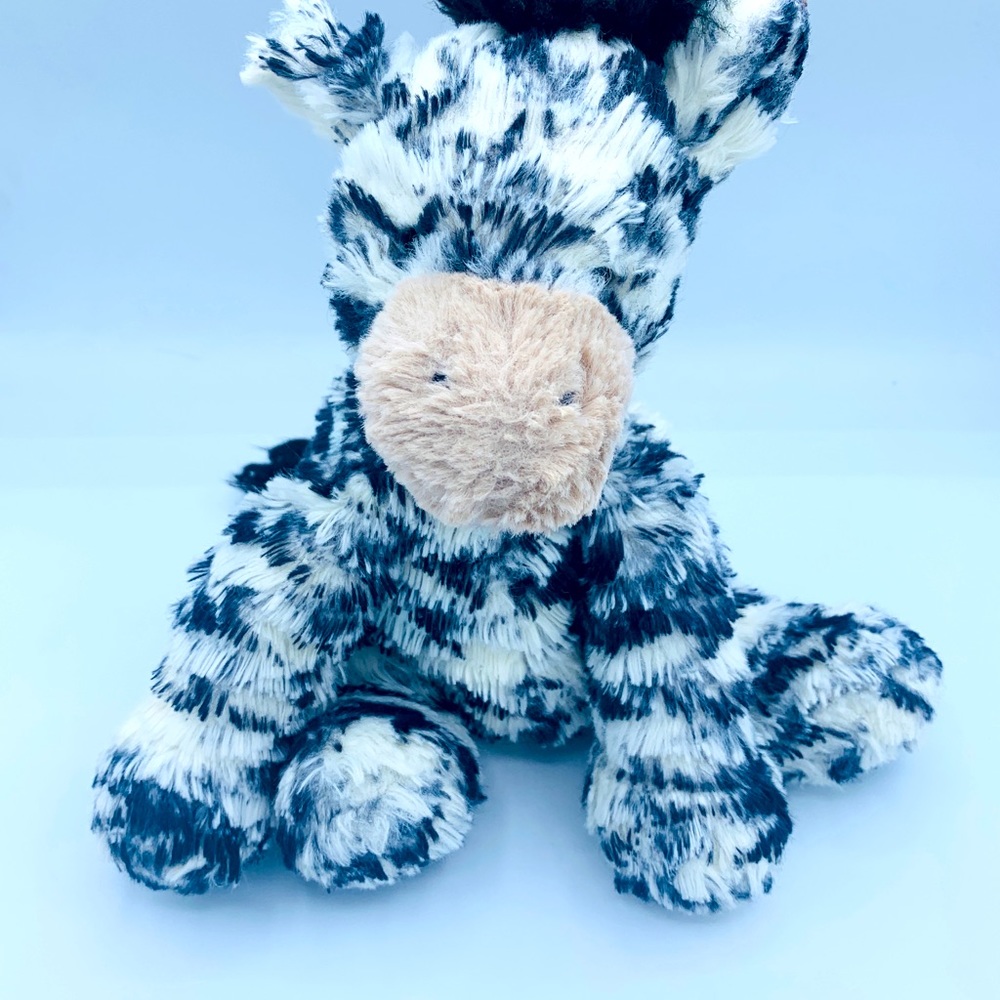 Jelly cat fuddleweddle zebra plush